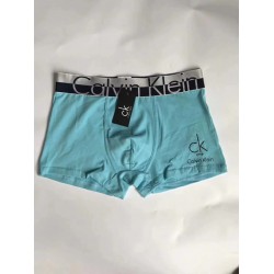 Boxer Calvin Klein de algodon para hombre, color liso, celeste BOX00008A