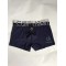 Boxer Calvin Klein de algodon para hombre, color liso, azul oscuro BOX00008B