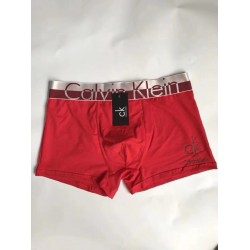 Boxer Calvin Klein de algodon para hombre, color liso, rojo BOX00008D