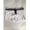 Boxer Calvin Klein de algodon para hombre, color liso, blanco BOX00008F