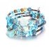 Pulsera Bosnia con cristales y piedras PUL00011