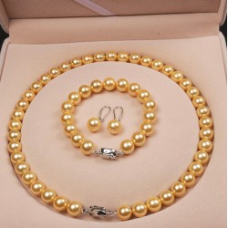 CONJUNTO DE PERLAS CULTIVADAS,INCLUYE UNA PULSERA, COLLAR Y ARETES PUL00031