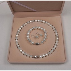 CONJUNTO DE PERLAS CULTIVADAS,INCLUYE UNA PULSERA, COLLAR Y ARETES PUL00033 CONJUNTO DE PERLAS CULTIVADAS,INCLUYE UNA PULSERA, COLLAR Y ARETES PUL00033