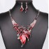 Collar con diseño de hojas vintage PUL00014