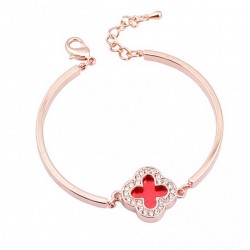 Pulsera para mujer diseño trébol PUL00005