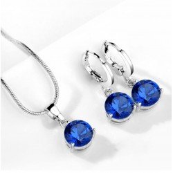 Collar con colgante de cristal PUL00026 Collar con colgante de cristal PUL00026