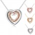 Collar con colgante de corazón PUL00009