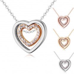 Collar con colgante de corazón PUL00009