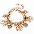 Pulsera hecha a mano diseño elefantes PUL00010