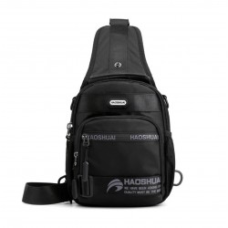 Bolso, mochila bandolera de nailon para hombres BOL00133