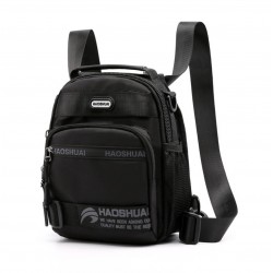 Bolso, mochila bandolera de nailon para hombres BOL00133
