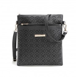 Bolso bandolera de cuero sintetico para mujer con correa ajustable para el hombro BOL00169
