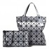 Bolso grande geométrico para mujer, ligero, con asa superior y bolso de hombro BOL00103