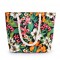 Bolsa de playa grande con bolsillo interior con cremallera y asa de cuerda BOL00115