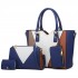 Juego de bolsos de 4 piezas de color combinado para mujer BOL00165