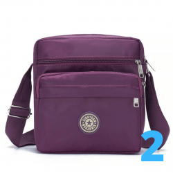 Bolso bandolera con múltiples bolsillos, impermeable, para mujer BOL00121 Bolso bandolera con múltiples bolsillos, impermeable, para mujer BOL00121