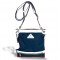 Bolso bandolera de cuero autentico y nailon impermeable para hombre BOL00216