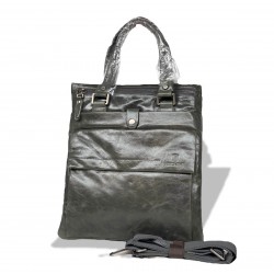 Bolso bandolera de moda de cuero auténtico para hombre, cuero de vaca BOL00256