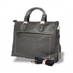 Bolso ejecutivo de cuero auténtico, maletín para computadora para hombre, cuero de vaca BOL00266 Bolso ejecutivo de cuero auténtico, maletín para computadora para hombre, cuero de vaca BOL00266