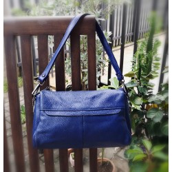 Bolso de hombro de cuero autentico para mujer BOL00280