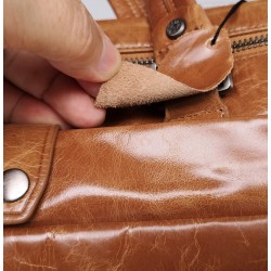 Bolso de cuero auténtico para lap top de 13 pulgaros BOL00302