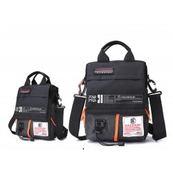 Bolso cruzado de nailon impermeable para hombre BOL00384