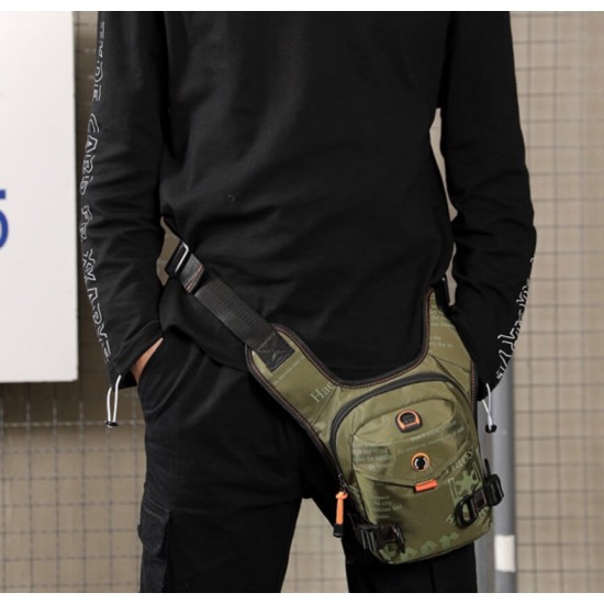 Bolso cruzado de nailon impermeable para hombre BOL00385 Bolso cruzado de nailon impermeable para hombre BOL00385