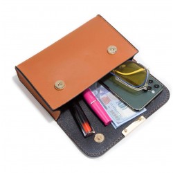 Juego de bolsos de moda de 3 piezas de cuero sintetico  para mujer BOL00397
