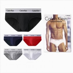 Calzoncillos Calvin Klein de algodón para hombre, color negro BOX00013A