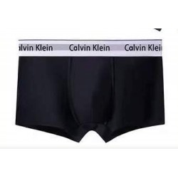 Boxer Calvin Klein lisos de algodón para hombre, color negro BOX00016D