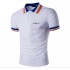 Camisa tipo polo para hombre, tela fría, Ralph Lauren (blanco) CAM00206D