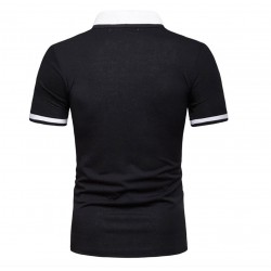 Camisa tipo polo para hombre, tela fría, Hugo Boss (blanco/grisl) CAM00209A