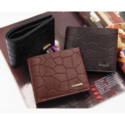 Billetera pequeña de cuero sintético para hombre CAR00045 Billetera pequeña de cuero sintético para hombre CAR00045