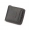 Billetera  con zíper  y con porte tarjeta de cuero sintético para hombre CAR00061