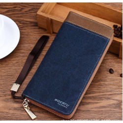 Cartera larga unisex de lona  CAR00078