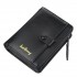 Billetera con monedero de cuero sintético para hombre CAR00083