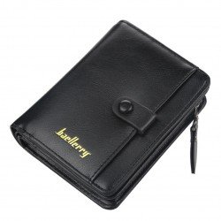 Billetera con monedero de cuero sintético para hombre CAR00083