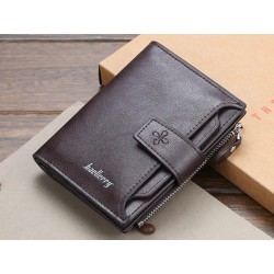 Billetera con zíper y con porte tarjeta de cuero sintético para hombre CAR00089 Billetera con zíper y con porte tarjeta de cuero sintético para hombre CAR00089