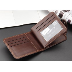 Billetera clasica de cuero sintético para hombre CAR00090 Billetera clasica de cuero sintético para hombre CAR00090