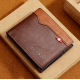 Billetera de cuero sintético clásica  para hombre CAR00107
