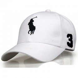 Gorras para hombre Polo, color blanco GOR00002E