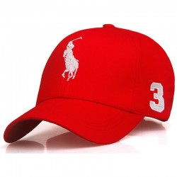 Gorras para hombre Polo, color rojo GOR00002C