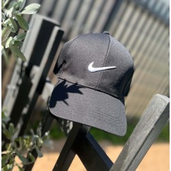 Gorras para hombre y para mujer NIKE, color negro/blanco GOR00009C Gorras para hombre y para mujer NIKE, color negro/blanco GOR00009C