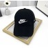 Gorras para hombre y para mujer NIKE logo grande, color negro-plateado  GOR00013B