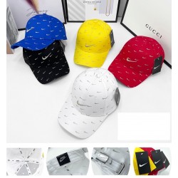 Gorras para hombre y para mujer NIKE logos pequeños, color rojo GOR00014A Gorras para hombre y para mujer NIKE logos pequeños, color rojo GOR00014A