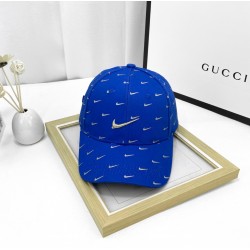 Gorras para hombre y para mujer NIKE logos pequeños, color azul  GOR00014D