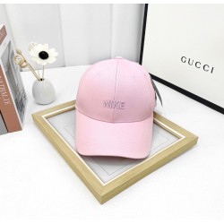 Gorras para hombre y para mujer NIKE con flecha a un lado, color rosado  GOR00016D