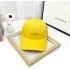 Gorras para hombre y para mujer NIKE con flecha a un lado, color amarillo  GOR00016E