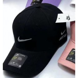 Gorras para hombre y para mujer NIKE JUST DO IT, color negro GOR00018A Gorras para hombre y para mujer NIKE JUST DO IT, color negro GOR00018A