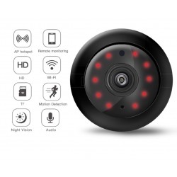 Camara de vigilancia Wifi, MINI CÁMARA OCULTA ESPÍA WIFI CÁMARA INALÁMBRICA AUT00012